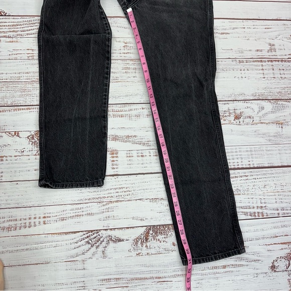 Rockies Women’s 7 / 8 x 31.5 inseam Vintage Black High Waist Straight Leg Jeans - Picture 8 of 10